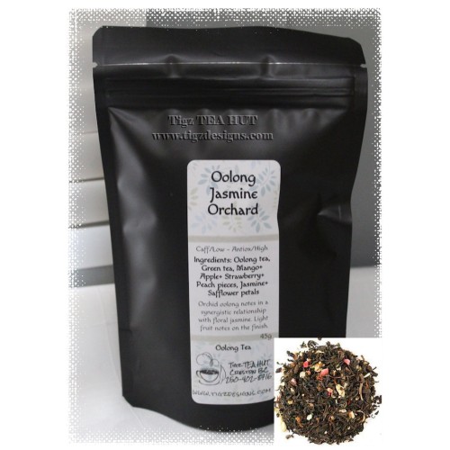 Oolong Jasmine Orchard Tea -  Creston Loose-leaf Tea